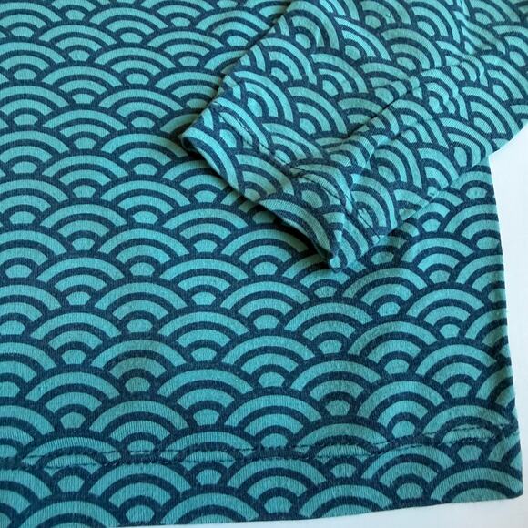 Catch A Tiger By Kickee Pants Blue Printed Bamboo Hoodie 8 - Picture 4 of 10